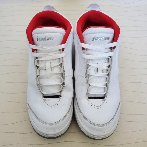 Nike Mens Air Jordan 3 Retro BIG FUND Silver Gire Red Cement Sz 10.5, BV6273-100 - Picture 3 of 11